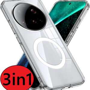 Xiaomi 15 14 Ultra Magsafe Handyhülle Case + 2x 9H Panzerfolie Schutzglas