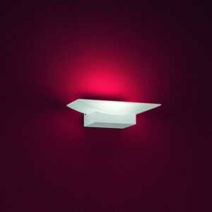 Helestra LED Außenleuchte Wandlampe Ella Silber IP54 9W 660lm warmweiß 3000K
