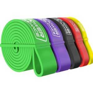 Resistance Bands, Fitnessbänder, Trainingsbänder 5er-Set für Muskelaufbau