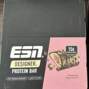 ESN - Designer Protein Bar - Strawberry Yoghurt Flavor