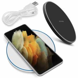 Ladegerät für Samsung Galaxy S25 S24 S23 S22 S21 QI Wireless Charger Ladestation