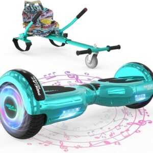 Hoverkart  6,5" Hoverboard Elektroroller Bluetooth Balance Board mit Sitz