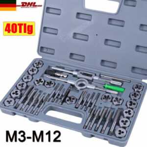 40er Fein Gewindeschneider Fein-Gewindebohrer M3-M12 Satz Gewindeschneidsatz Set