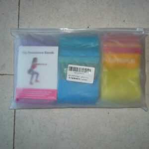3 Widerstandsbänder Fitnessband Krafttraining Sport Pilates Marke Skysper NEU