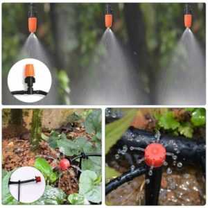 VerstellbarerNeblerBlumenbewässererTropfbewässerungAutomatischerSprinklerKit 40M