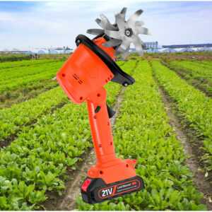 Elektrisch Gartenhacke Bodenhacke Bodenfräse Gartenfräse Kultivator Akku 235rpm