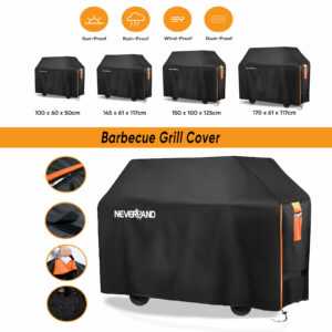 300D Wasserdicht Grillabdeckung Schutzhülle BBQ Grill Abdeckhaube Abdeckung DE