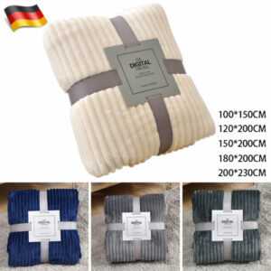 Wohndecke Kuscheldecke Tagesdecke Flanell Fleecedecke Sofadecke