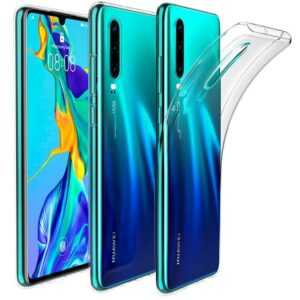 Hülle für Huawei P30 Handyhülle Schutz Silikon TPU Transparent Case Cover