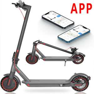 Mankeel Elektroroller 8.5 Zoll 350W 7.8AH Faltbar E-Scooter Mit APP 35KM/H + APP