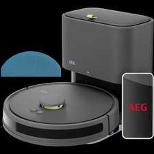AEG 7000 Robot Vacuum Cleaner Saugroboter Lidar /  Farbe: Dark Grey