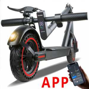 Elektroroller Mit Straßenzulassung ABE Klappbar E Scooter 350W bis 20KM/H 30KM