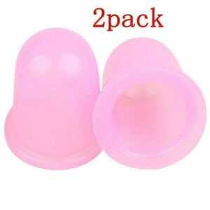 2 Stück Silikon-Vakuum-Körpermassage Anti-Cellulite-Massage Schröpfen DE