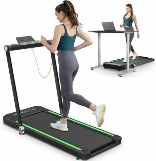 Klappbar Laufband elektrisch 12 km/h LCD Display Puls Fitness Heimtrainer 120 kg
