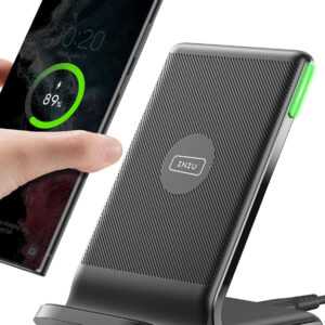 INIU Wireless Charger Stand 15W–Qi-zertifizierte,kabellose Ladestation&Ständer