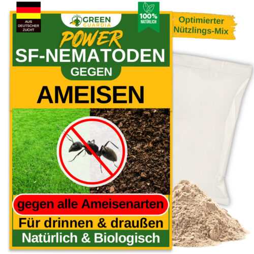 SF Nematoden gegen Ameisen–2 Mio. bis 50Mio.-Mittel gegen Ameisen im Haus&Garten