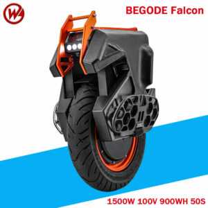 Einrad Elektrisch BEGODE Falcon 50S 1500W 100V 900Wh Batterie 80-120km 40km/h