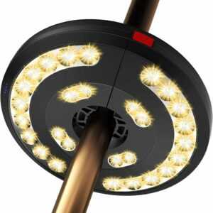 LED Sonnenschirmlampe Sonnenschirm Beleuchtung Gartenschirm Lampe Schirmleuchte
