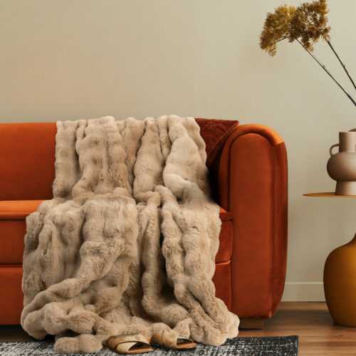 Deko Wohnzimmer Decke Kuscheldecke Tagesdecke Sofadecke Waschbar
