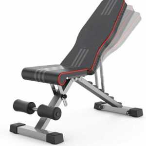Multifunktion Hantelbank Schrägbank Fitnessgerät klappba Fitnessbank Sit Up Bank