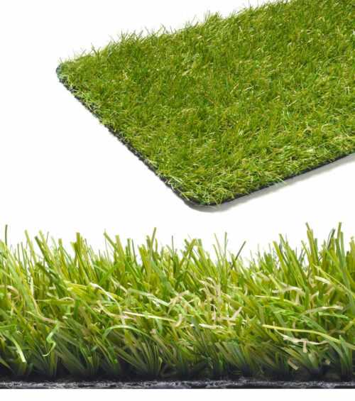 Kunstrasen Rasenteppich Hochflor Havanna meterware 100x1550cm bis 400x2500cm