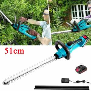 Akku-Heckenschere 24V Professional MIT Akkus und Ladegerät 51cm Gartenschere