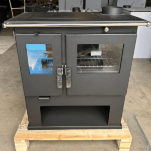 Verso CS Küchenofen Kaminofen Holzherd Rauchrohr rechts 7.7 kW BImschV Stufe 2