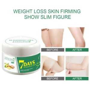 SoliPac Gynäkomastie straffende Ingwer Creme, Körper abnehmen Creme Cellulite