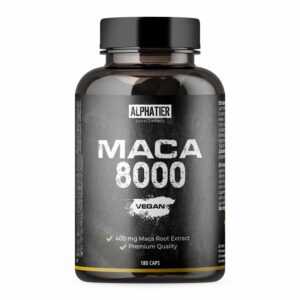 MACA Kapseln hochdosiert - 20:1 Wurzel Extrakt - 8000 mg Pulver gelbe Macawurzel
