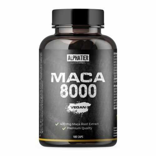 MACA Kapseln hochdosiert - 20:1 Wurzel Extrakt - 8000 mg Pulver gelbe Macawurzel