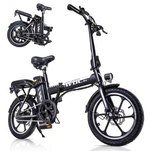 E-Bike 250W Foldable Electric Bike, 16in  Bicycle,Bike for Adults/Teens 36V