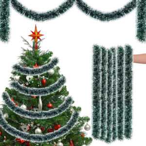 10M Weihnachtsgirlande,  Girlande für Weihnachtsdeko, Tannengirlande für Weihnac