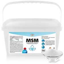 MSM Pulver 5 kg Methylsulfonylmethan organischer Schwefel Bigpack 2500 Portionen