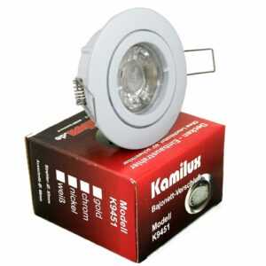 Kamilux 230V GU10 Einbauspot - Für Eigenheim, Trockenbau & Altbausanierung