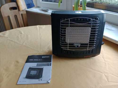 ROWI HGS 2000/ 2T Gas-Heizstrahler 2000 Watt, tragbar