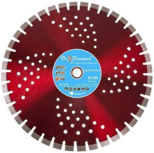 Diamanttrennscheibe Beton Diamantscheibe 350 mm Red Booster Trennscheibe