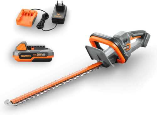 Heckenschere 20V mit Akku & Ladegerät – 52 cm Schnittlänge, kabellos, FX-E1HS20