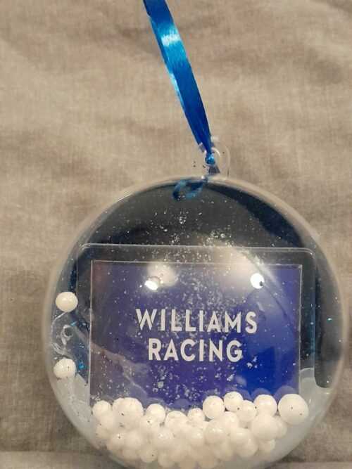 F1 Formel 1 Christbaumkugel Baumschmuck Geschenk Williams Racing Team