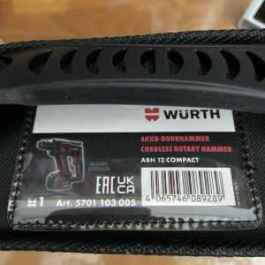 Würth ABH 12 Compact M-Cube Bohrhammer, 2x Akku