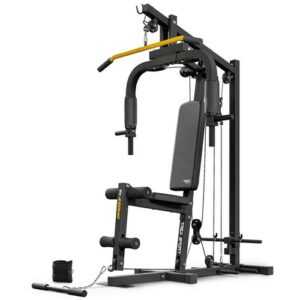 TREX SPORT Kraftstation Fitnessstation TX-450HG Multigym mit Seilzug, Butterfly