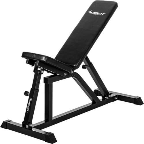 Movit® Hantelbank Trainingsbank Multifunktion Bank Schrägbank Klappba Homegymr