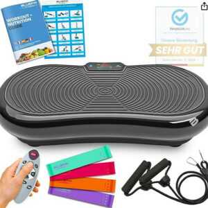 Bluefin Fitness Vibrationsplatte Fitness-Trainer Home Workout Muskelaufbau