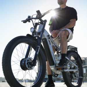 2000W E Bike 48V 17.5AH Mountainbike Elektrofahrrad 26 Zoll Fatbike Doppelmotor