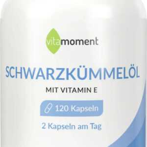 Schwarzkümmelöl mit Vitamin E 120 Kapseln