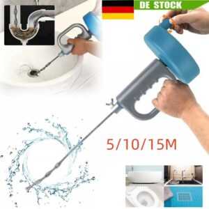 Rohrreinigungsgerät Hand Bohrbetrieben Spirale Abflussreiniger Rohr Reiniger