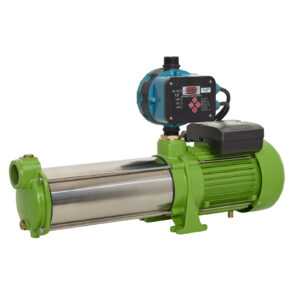 CHM GmbH® Kreiselpumpe Edelstahl 8400 L/h 8,5 Bar Wasserpumpe mit Druckschalter