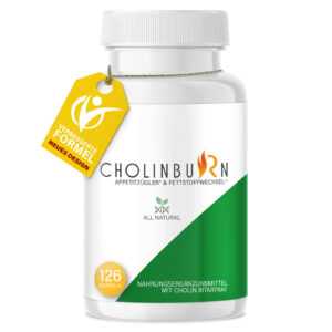 NEU: Saint Nutrition® CHOLIN BURN - Stoffwechsel &Appetitzügler Kapseln abnehmen