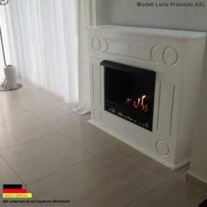Gelkamin Ethanolkamin Kamin Fireplace Cheminee Caminetti Loris XXL Premium Weiss