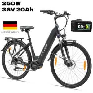28 Zoll Elektrofahrrad 36V 20AH Mittelmotor 70N.M E-Fahrrad City E-bike 25KM/H