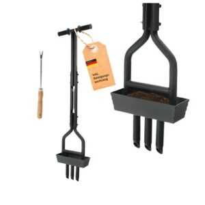 Hand Aerifizierer Rasenlüfter Rasen Vertikutierer Hohlspoon Dönges